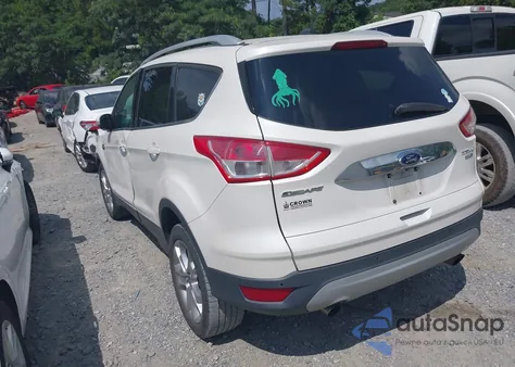 2014 Ford Escape Titanium из США, поврежденный, VIN 1FMCU9JX9EUD00407